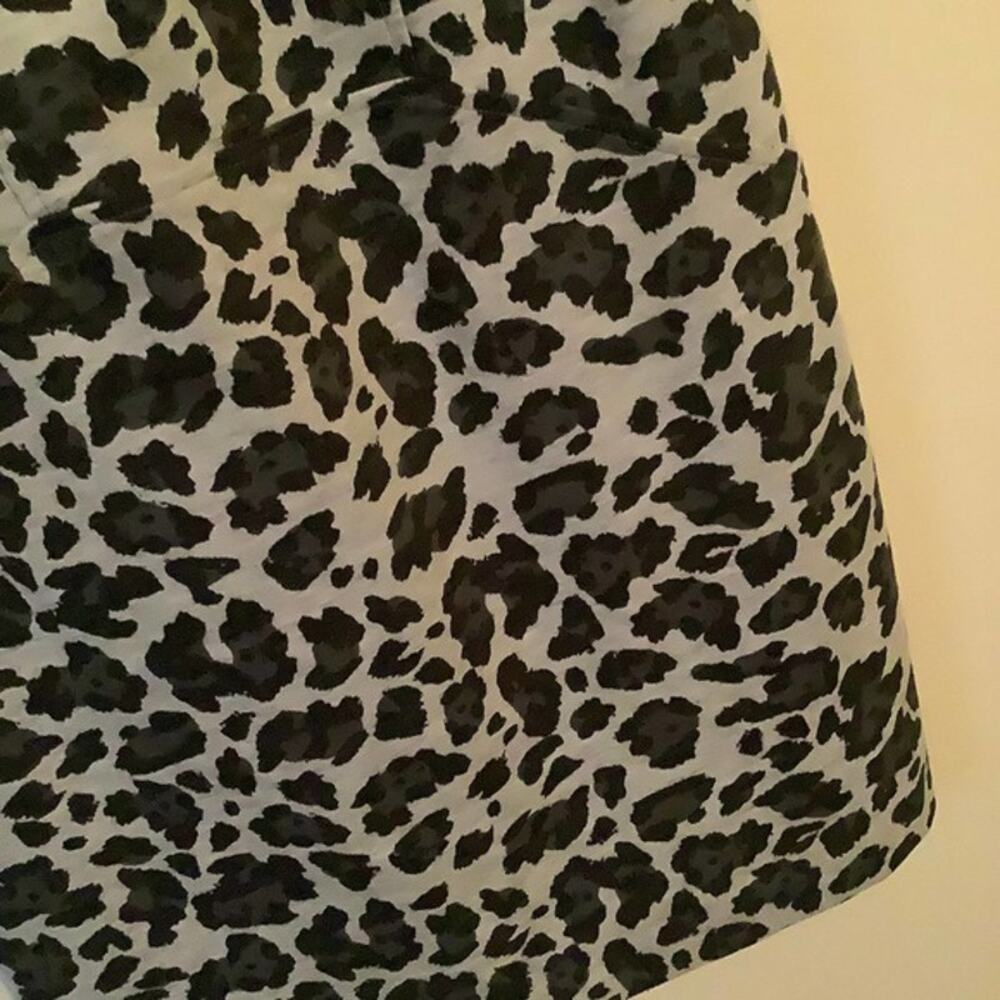 Vince Camuto Womens Animal Leopard Print Sleeveless Sheath Dress Knit Size 6 - Picture 5 of 9